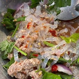 ยำเส้นแก้วหมูสับ