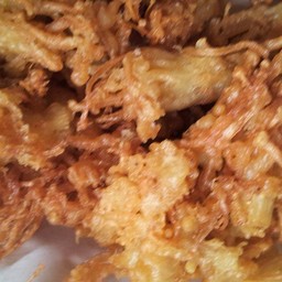 เห็ดเข็มทอด