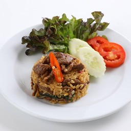 ข้าวผัดกระเพราคลุก