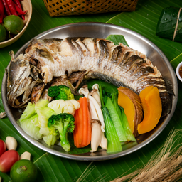 ปลาช่อนนึ่ง