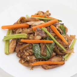 ผัดซีอิ๊วมังสวิรัติ