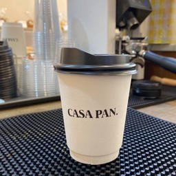 คาเฟ่ลาเต้ร้อน