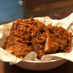 หมูยอทอดพริกแห้ง