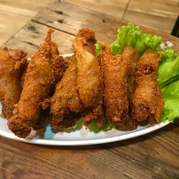 คอไก่ทอด