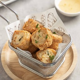 จ๊อปูเยาวราช สูตรดั้งเดิม (ลูกใหญ่)  7 ลูก พร้อมน้ำจิ้มบ๊วย