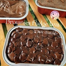 #บราวนี่ลาวารสDark chocolate