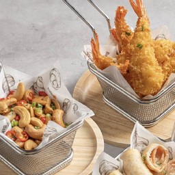 กุ้งชุบแป้งทอด