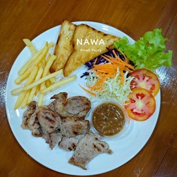 สเต็กสันคอหมู