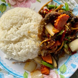 ผัดฉ่าปลาดุกรสเด็ด