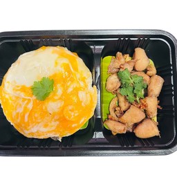 ข้าวไก่ทอด