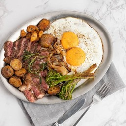 Picanha and egg