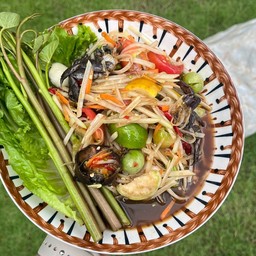 ตำปู+ปลาร้า