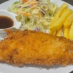 สเต็กปลาดอรี่ทอด