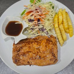 สเต็กหมูบาร์บิคิว