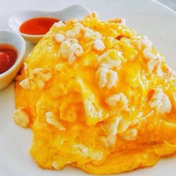 ข้าวไข่ข้นกุ้ง