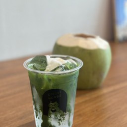 Matcha Fresh Coconut juice