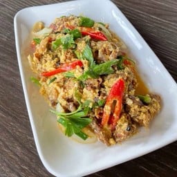 ปูนิ่มผัดผงกะหรี่