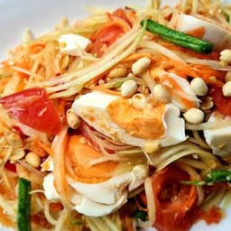 ตำไทยไข่เค็ม ขายดี