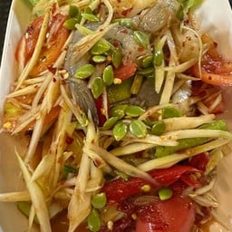 ตำกุ้งสด