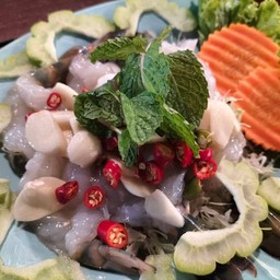 กุ้ง แช่น้ำปลา