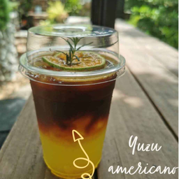 ยูซุ อเมริกาโน่ เย็น 16 Oz