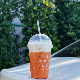 Iced Milk Tea White Malt ชาไทยไวท์มอลต์เย็น