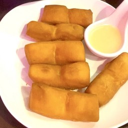 ปลาท่องโก๋นมทอด 1ชุด (3คู่ พร้อมนม)