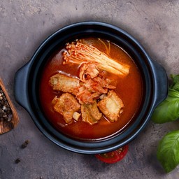 Pork Ribs Kimchi jjigae