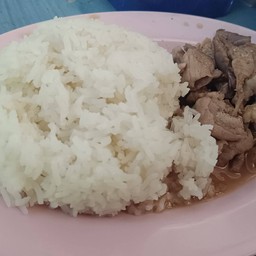 ข้าวหมูกระเทียม