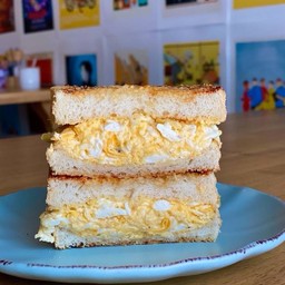 Egg &Cheese Scrambled Toastie Home Bread