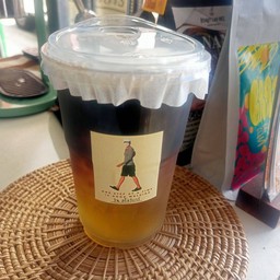 Iced Honey Lemon Americano