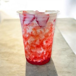 นมสดสตอเบอร์รี่ Strawberry Milk100%