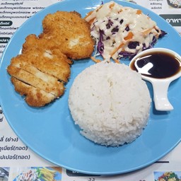 ข้าวไก่กรอบ เทอริยากิ