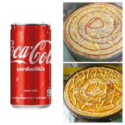 [เซตสุดฮิต] โค้ก (180 มล.) + ชีส+ไข่ + ชีส+PIZZA+โรยหน้าด้วยออริกาโน่