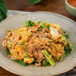 [อร่อยซ่ากับโค้ก] สุกี้แห้ง (ไก่ชิ้น) +  โค้ก ไม่มีน้ำตาล (ขวด)