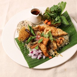 เซตปลานิลกินข้าวลุยสวน (+ซุปและผักดอง)