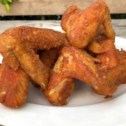 ปีกไก่ทอดน้ำปลา ( 5 ปีก)
