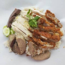 พุงกางข้าวมันไก่&ก๋วยเตี๋ยวเป็ด