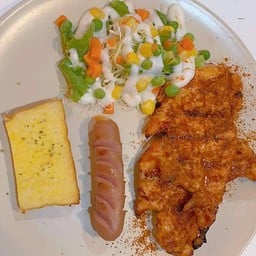 สเต็กไก่หม่าล่า
