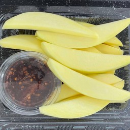 มะม่วงเปรี้ยวกลาง+น้ำปลาหวาน