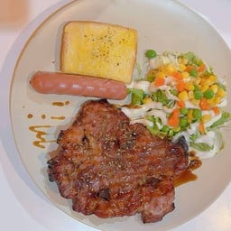 สเต็กสันคอหมู