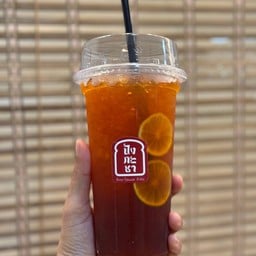 ชามะนาว ใช้มะนาวสด