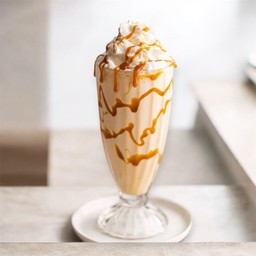 Caramel Salted Milk Shake นมสดคาราเมลปั่น