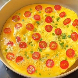 ไข่เจียวทรงเครื่องไร้น้ำมัน