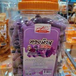 ทองม้วนกะทิสดกลิ่นมันม่วง