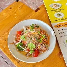 ยำวุ้นเส้นหมูสับ