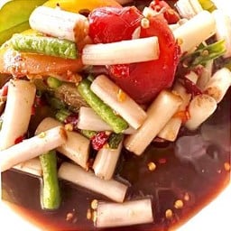 ตำไหลบัวปลาร้า