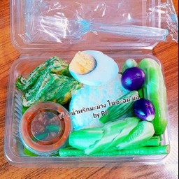 ข้าว น้ำพริกมะม่วง ไข่ชะอม มินิ