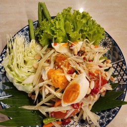 ตำไทยไข่เค็ม
