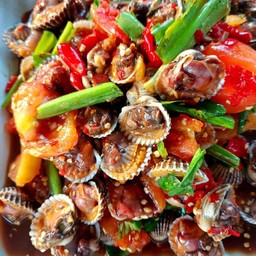 ตำหอยแครง